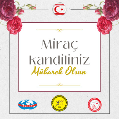 Mira&ccedil; Kandiliniz m&uuml;barek olsun.