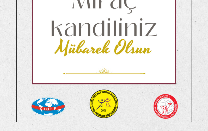 Mira&ccedil; Kandiliniz m&uuml;barek olsun.