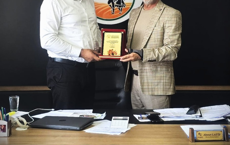 Kıbrıs T&uuml;rk Halk Dansları Federasyonu ile CIOFF&reg; Kuzey Kıbrıs ve UFD&rsquo;den Mesarya Belediyesi&rsquo;ne Ziyaret